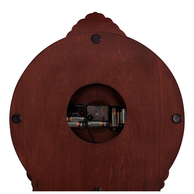 Swensen 71.75'' H Wood Grandfather Clock with Adjustable Chime Volume