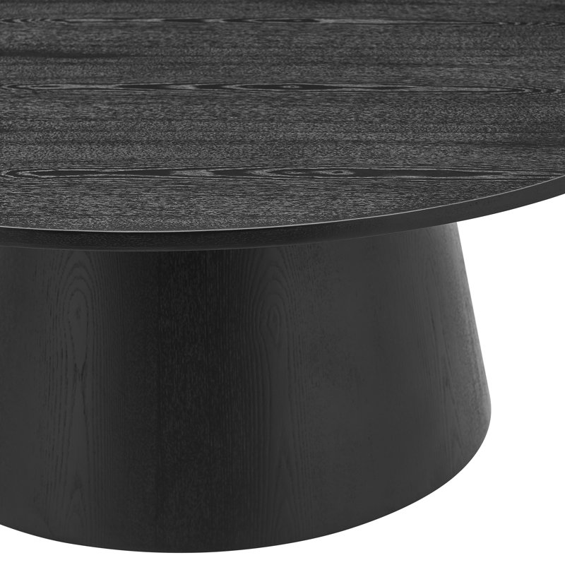 Wesley Round Coffee Table In Black