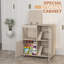 Cage à hamster avec armoire de rangement et fenêtres en acrylique - Pour petits animaux de compagnie, facile à monter, convient au cochon d'Inde-933243008