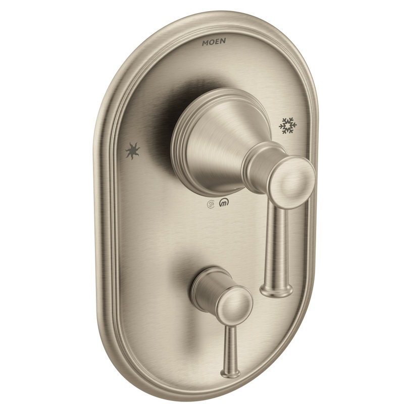 Belfield Posi-Temp with Built-in 3-Function Transfer Valve Trim Kit, Brushed Nickel