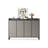 Grey + dark grey Aluminium alloy Shoe Storage