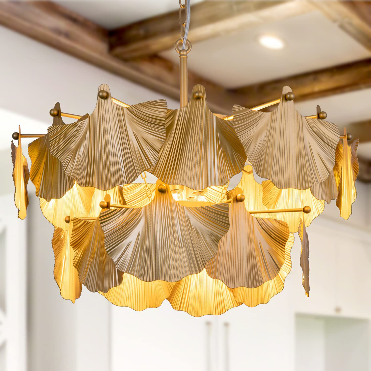 House of Hampton® Anaise 8 - Light Shaded Drum Chandelier & Reviews | Wayfair
