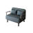 Conneaut Velvet Convertible Sofa-582437412-584352171