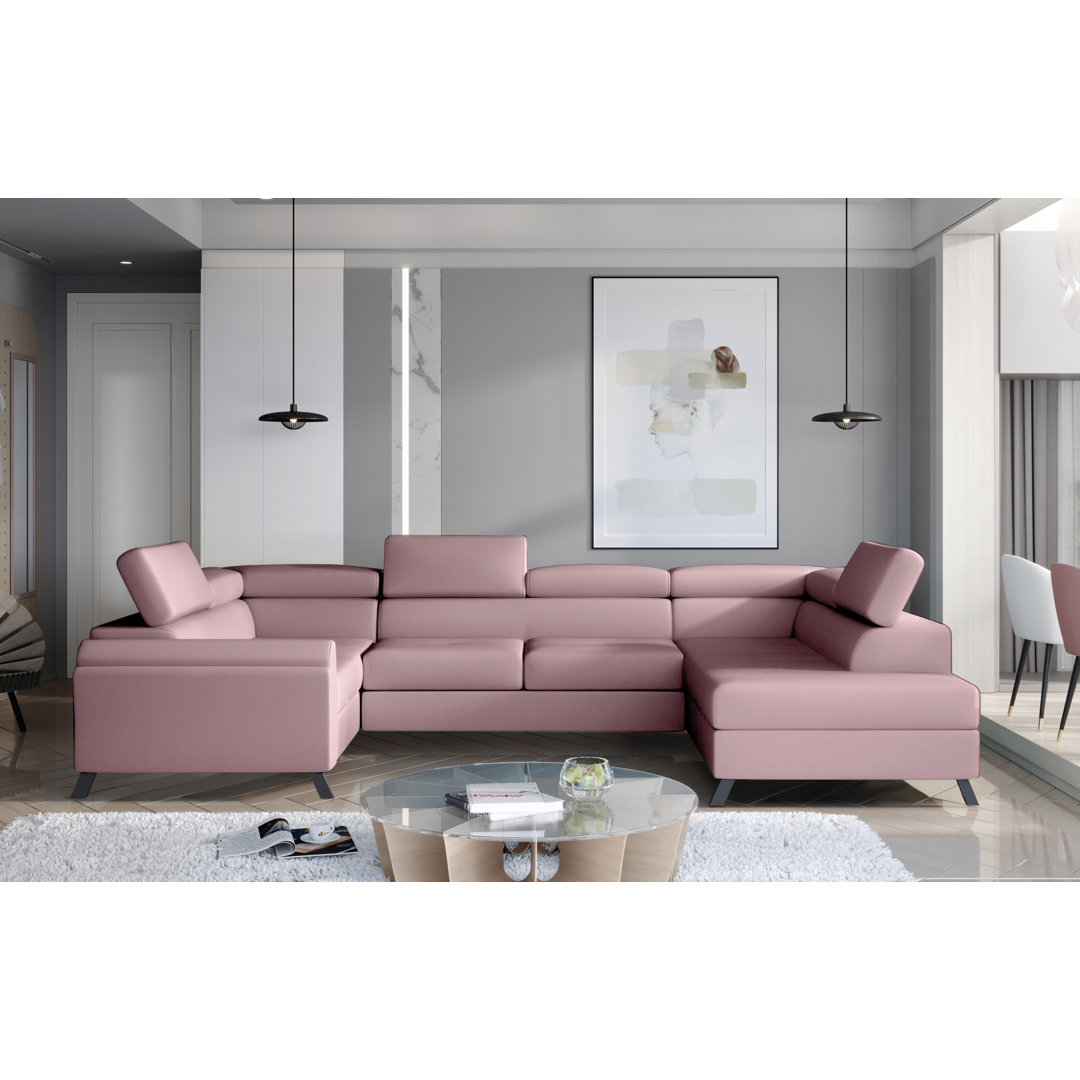 Ecksofa Franchesco aus Samt