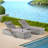 Patio PE Outdoor Chaise Set Lounge Chair With Water Resistant Cushion-666807827-666807830