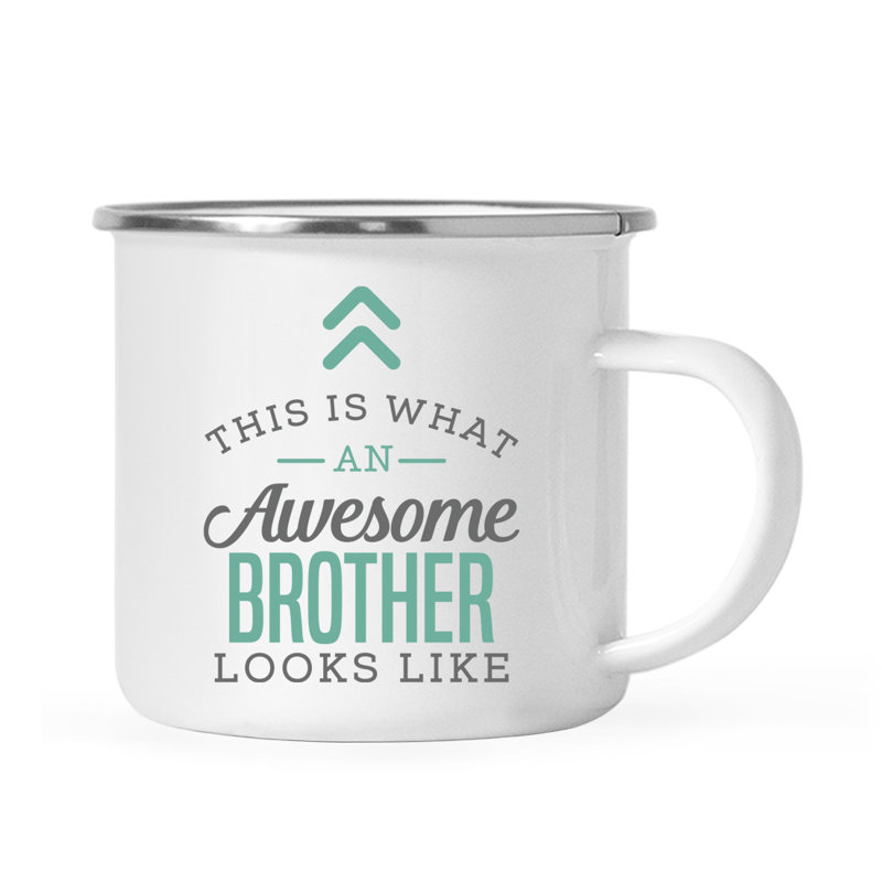 This Is What an Awesome Looks Like Family Brother Camping Mug