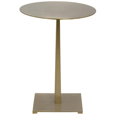Stiletto Steel Top End Table