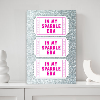 «In My Sparkle Era», art mural contemporain contemporain audacieux