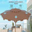 Parasol de patio 9 pi Outsunny-461689811