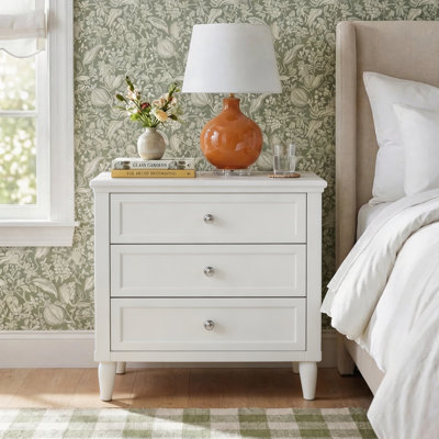 Mohawk 21.6" W 3-Drawer Nightstand