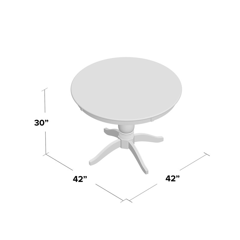 Table de salle à manger Norita, Noir