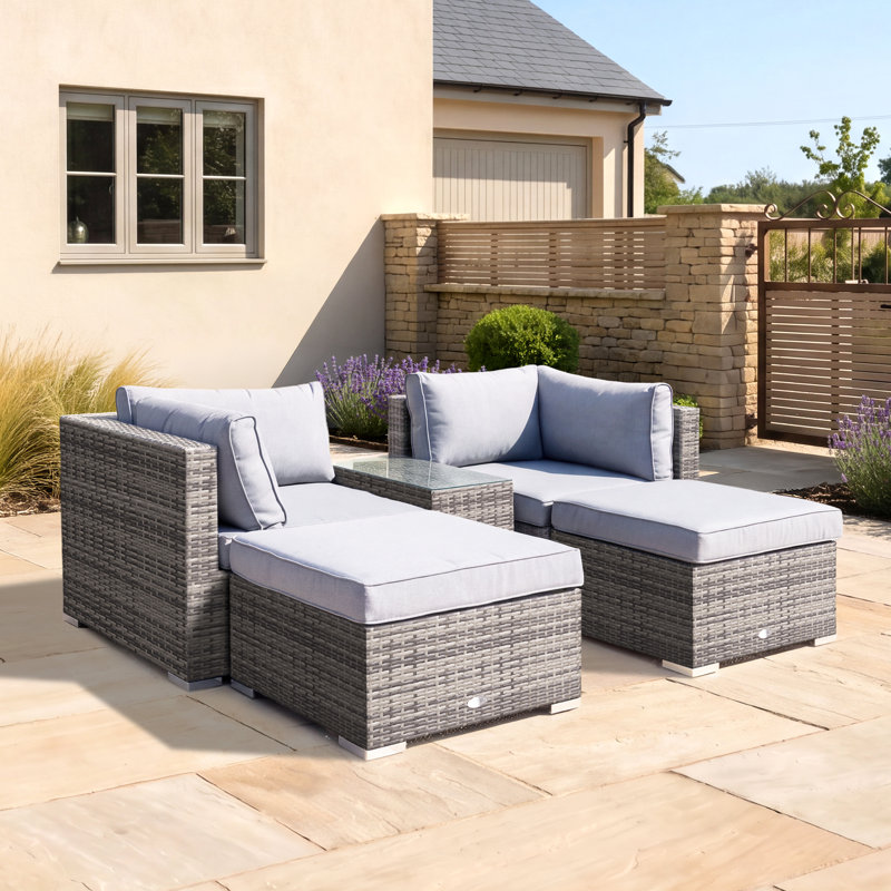 Napoli 4 Seater Rattan Sofa Set