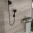 Multi Function Dual Shower Head - Shower System With 4.7" Rain Showerhead, 7-Function Hand Shower-114230310