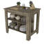 Îlot de cuisine à 3 tablettes Rockaway -559241603-559241604