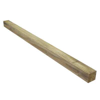 Rowlinson 6ft Fence Post 4" (90x90mm) Pressure Treated Green
