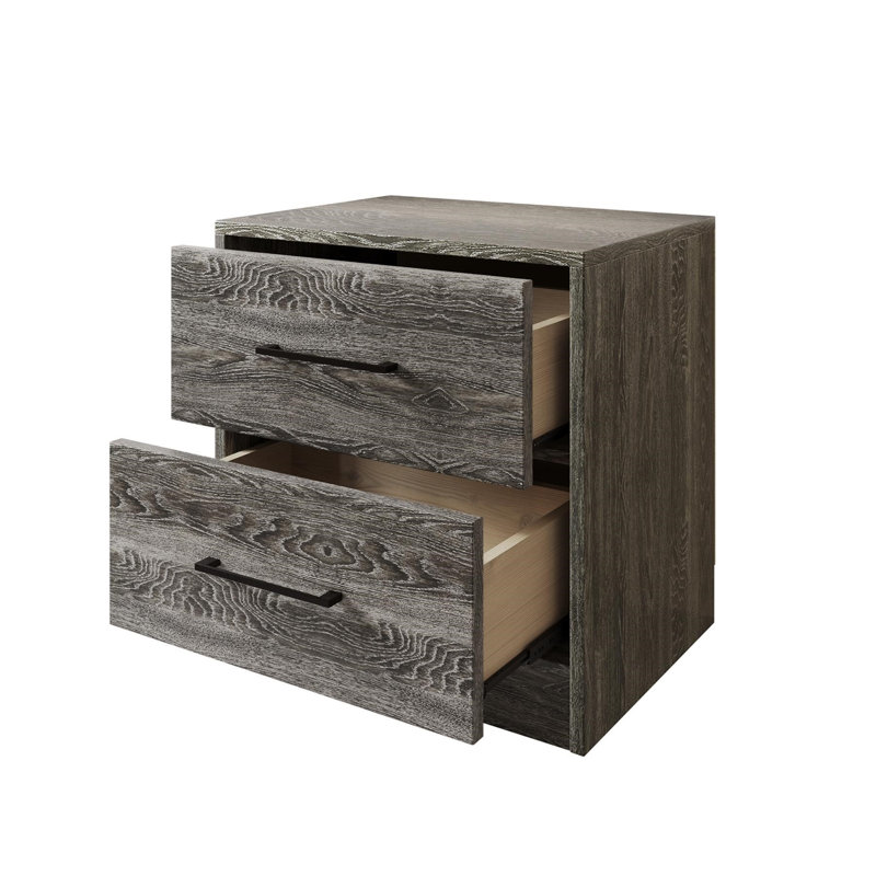 Table de chevet, Gris foncé