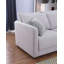 Canapé modulaire réversible 7 pièces en tissu de lin gris clair avec repose-pieds et coussins Penelope-1441708350