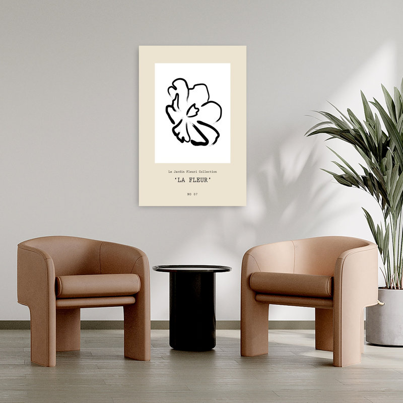Lafleur Contemporary Wall Art Print, 91.44cm H x 60.96cm W