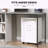 Mobile Storage Cabinet with Drawer and Castors