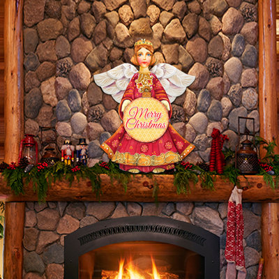 Cintre de porte Merry Christmas