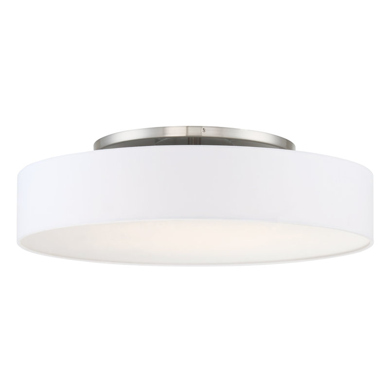 Manhattan 1 - Light LED Semi Flush Mount