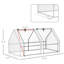 Mini jardin extérieur de serre portative 6 pi x 3 pi x 3 pi Outsunny-116836799