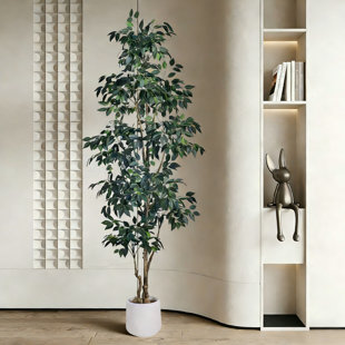 Faux Ficus Tree in Pot