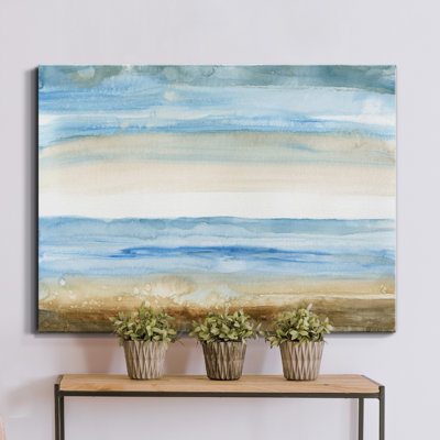 «Seaside II» par J Paul - reproduction d'art sur toile tendue