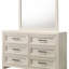Commode contemporaine à 6 tiroirs 1Pc