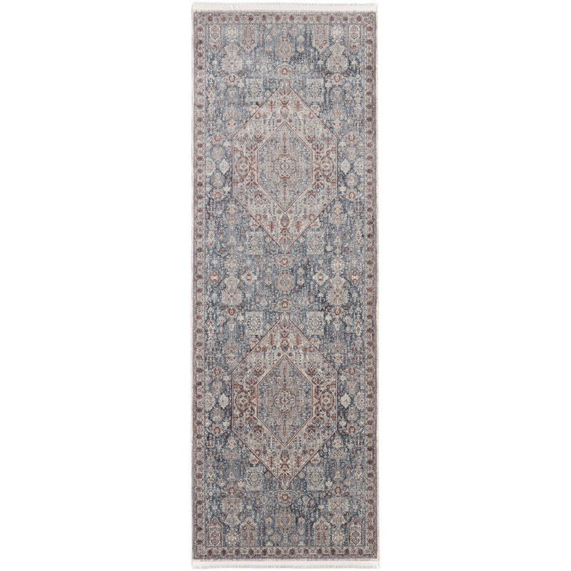 Oriental Indoor Rug, Runner 2'8" x 10'