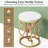 Small Couch Table,Round Bedside Table,End Table