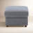 Nurture& Premium Ottoman Footrest for Nursery or Living Room, Stain-Resistant Fabric-49524802