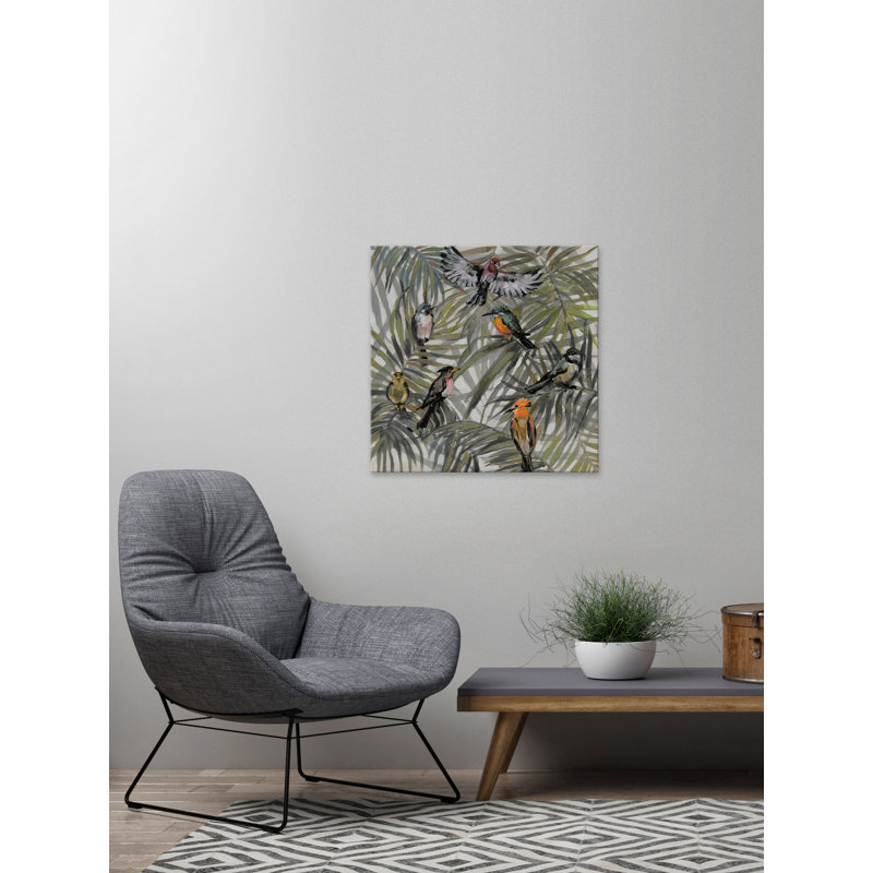 «The Joy in the Jungle I», reproduction sur toile, 40 po x 40 po