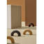 Black Stained Wood "Bulla" Drawer Pull-1698829065