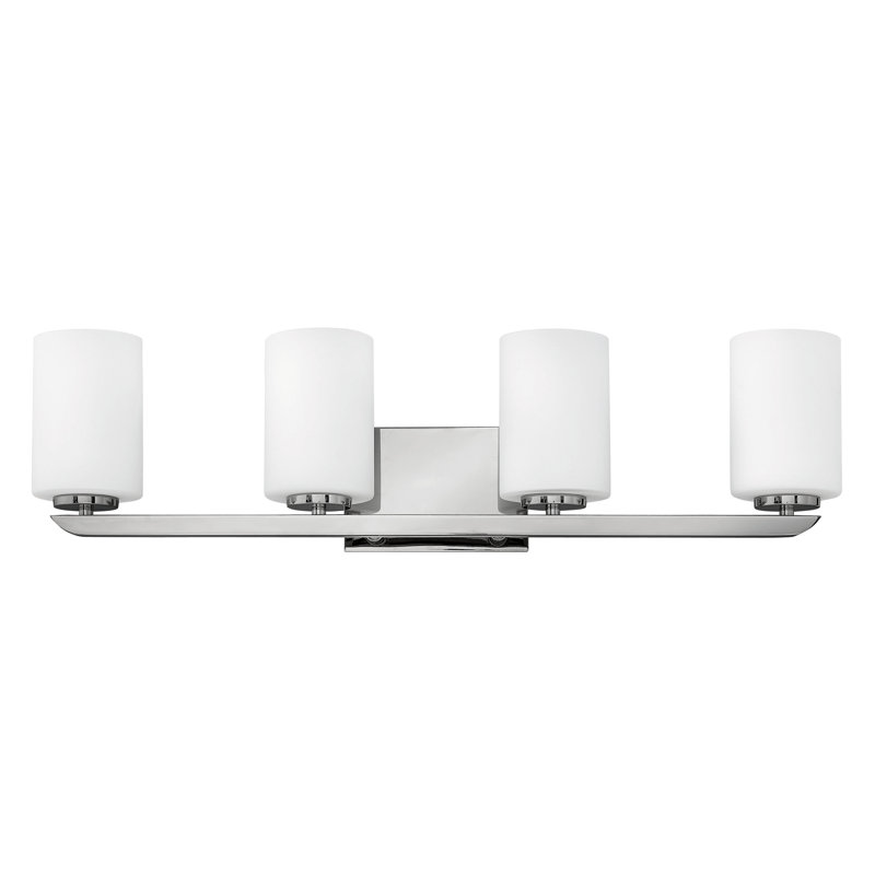 Kyra 4-Light Vanity Light, Polished Nickel