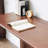 Solid wood red oak desk with drawers-1325311683