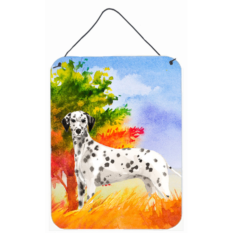 Décoration murale à suspendre à l’extracteur de labrador automne, Dalmatien