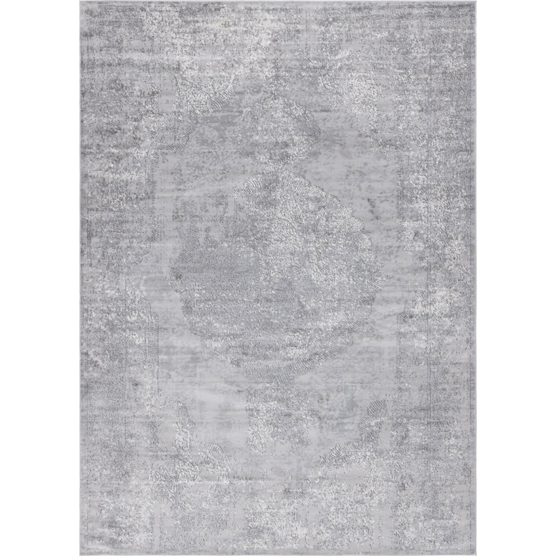 Tapis oriental gris Janousek, Rectangle 10 pi x 14 pi 1 po