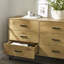 Light Oak Effect 4 Drawer Chest