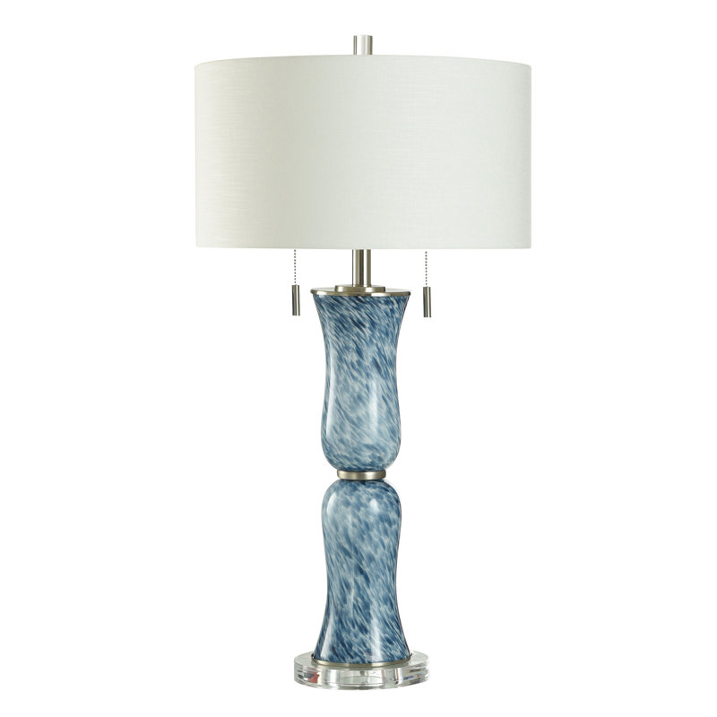 Lampe de table en verre Barcus