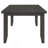 Dexter Grey And Dark Grey 6-Piece Rectangular Dining Set