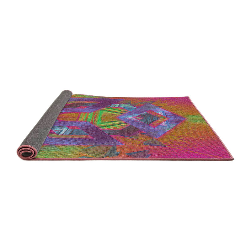 Tapis rose, Carré 8 pi
