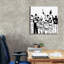 Toile épique «Grayscale Band 2» par Joachim McMillan, art épique, 26 po x 26 po-1812656702