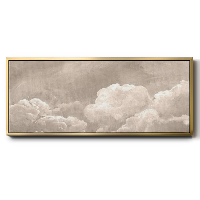 «Painted Clouds I», toile encadrée