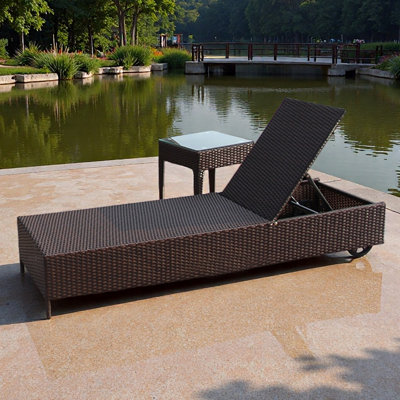Outdoor Leisure Beach and Garden Lounger