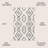 Kips Bay Moroccan Style Diamond Shag White/Gray Rug-1537576216