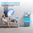 110CM Evaporative Cooler With 12-Hour Auto Shut-Off Timer, 4 Ice Packs, 3-Speed Windowless Air Conditioning, Smart Remote Control, Dual Water Tanks, Quiet Operation
