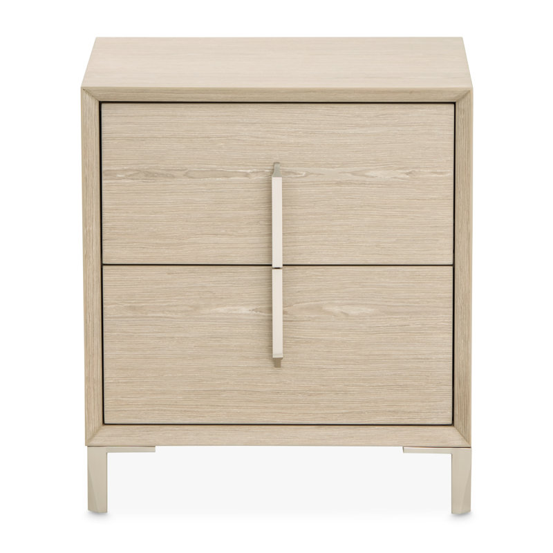 Lotus Bay Nightstand, Small - Sand