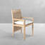 Savannah Teak Patio Dining Armchair