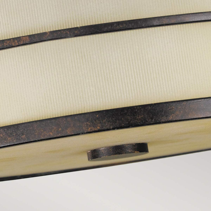Ruben Glass Semi Flush Mount